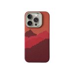 Carbon Design Magsafe Case with Metal Lens Stand for iPhone 16 Pro Max